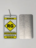Gas RELEASE Lockout Point Identification Tag