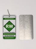 Water Release Pressure Lockout Point Identification Tag