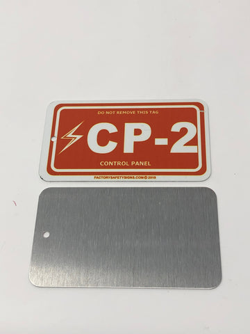 Control Panel (CP-2) Identification Tag