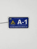 Air Lockout Point Identification Tag CUSTOM